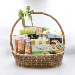 กระเช้าของฝาก ชุดมั่งมีศรีสุข